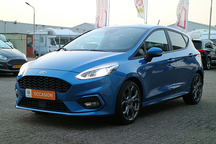 Ford Fiesta 1.0 EcoBoost ST-Line X | Camera | Adaptive Cruise | Bliss | Compleet!! |